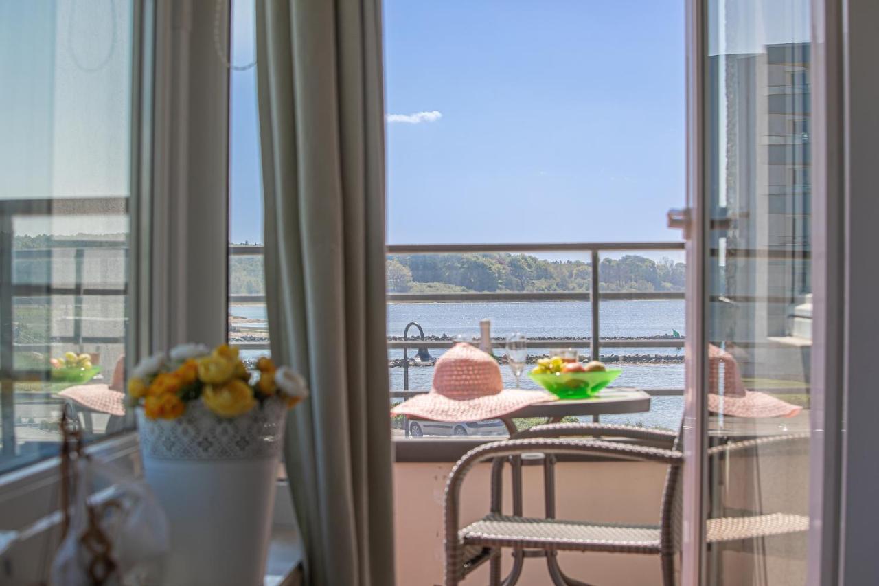 Fewo1846 - Sonne Und Meer - Kleines Studio-Apartment Mit Balkon Und Meerblick Glücksburg Buitenkant foto