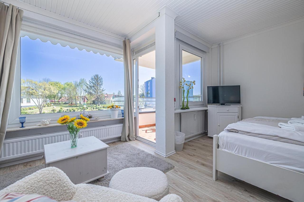 Fewo1846 - Sonne Und Meer - Kleines Studio-Apartment Mit Balkon Und Meerblick Glücksburg Buitenkant foto